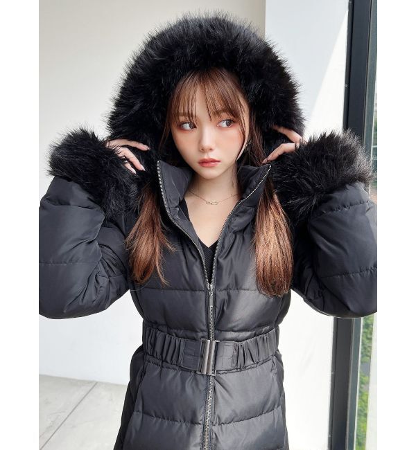 RESEXXY「フード付ダウンコート」|ダウン|