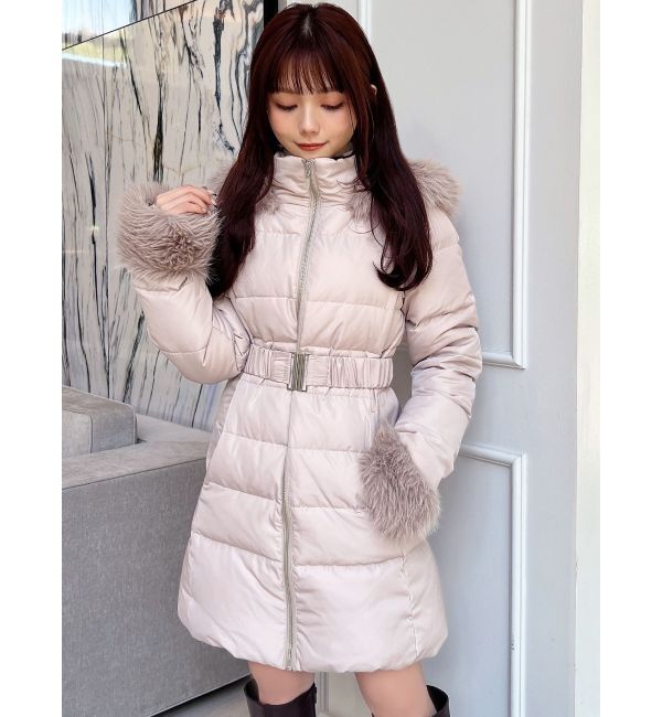 RESEXXY「フード付ダウンコート」|ダウン|