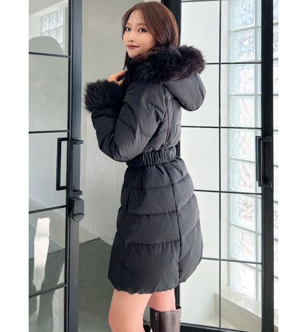 RESEXXY「フード付ダウンコート」|ダウン|