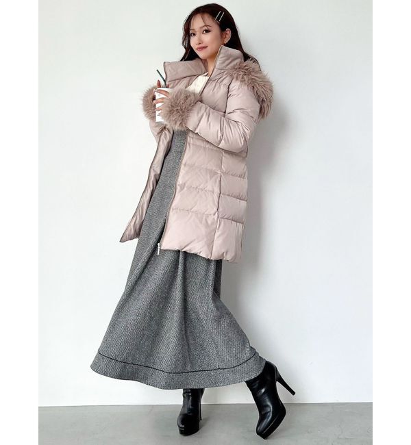 RESEXXY「フード付ダウンコート」|ダウン|