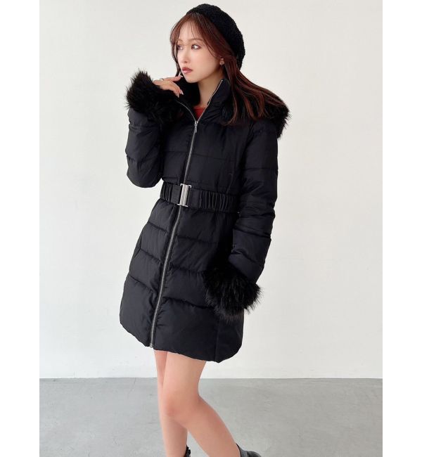 RESEXXY「フード付ダウンコート」|ダウン|