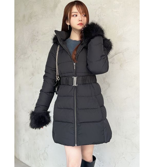 RESEXXY「フード付ダウンコート」|ダウン|