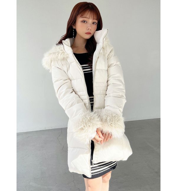 RESEXXY「フード付ダウンコート」|ダウン|