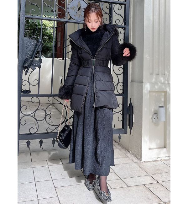 RESEXXY「フード付ダウンコート」|ダウン|