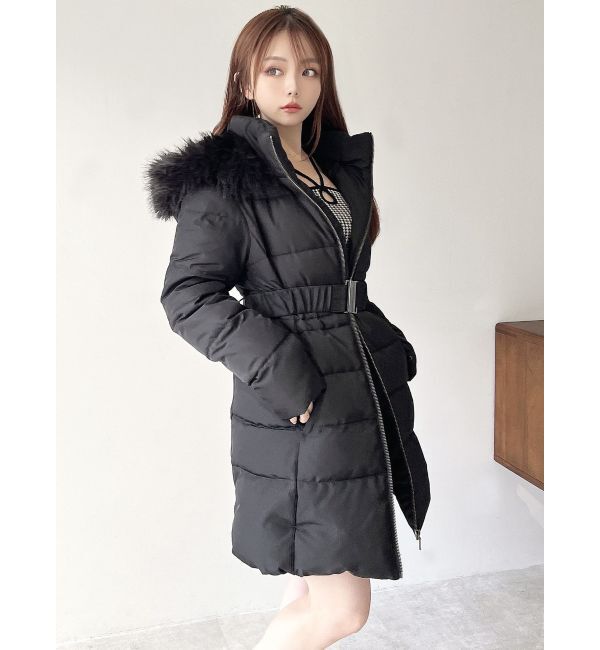 RESEXXY「フード付ダウンコート」|ダウン|