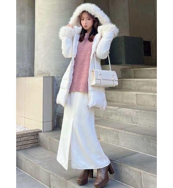 RESEXXY「フード付ダウンコート」|ダウン|