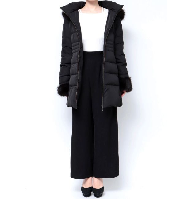 RESEXXY「フード付ダウンコート」|ダウン|