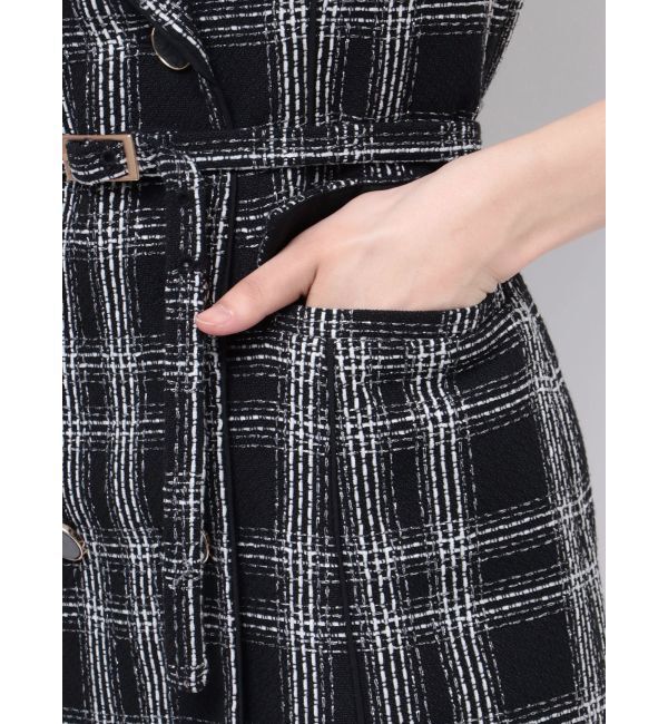 RESEXXY「ツイードノースリミニワンピース」|ワンピース|