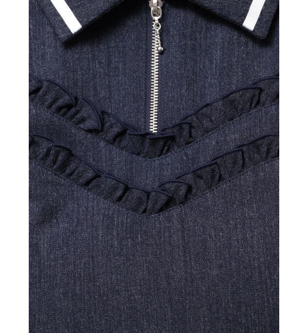 dazzlin「フチフリルレイヤードワンピース」|ワンピース|