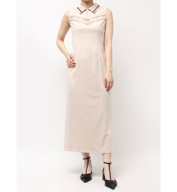 dazzlin「フチフリルレイヤードワンピース」|ワンピース|