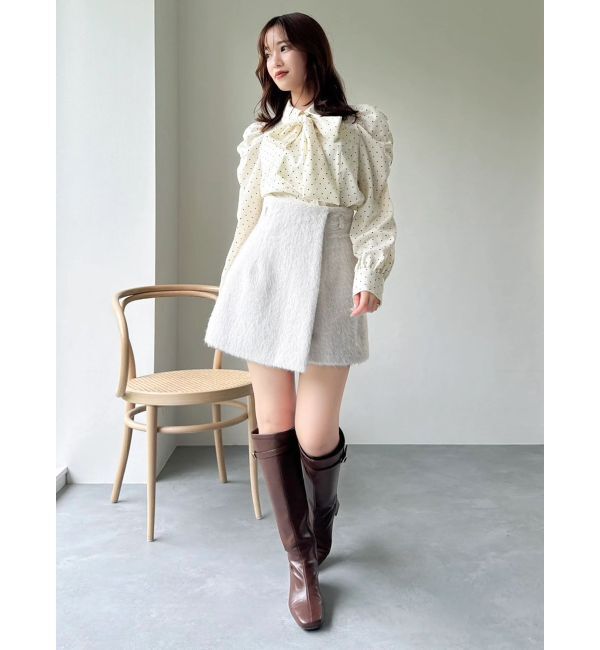 dazzlin「シャギースコート」|スカート|