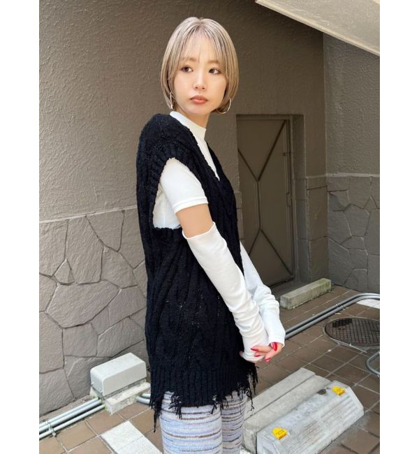 EMODA「2WAYアームカバートップス」|Tシャツ・カットソー|