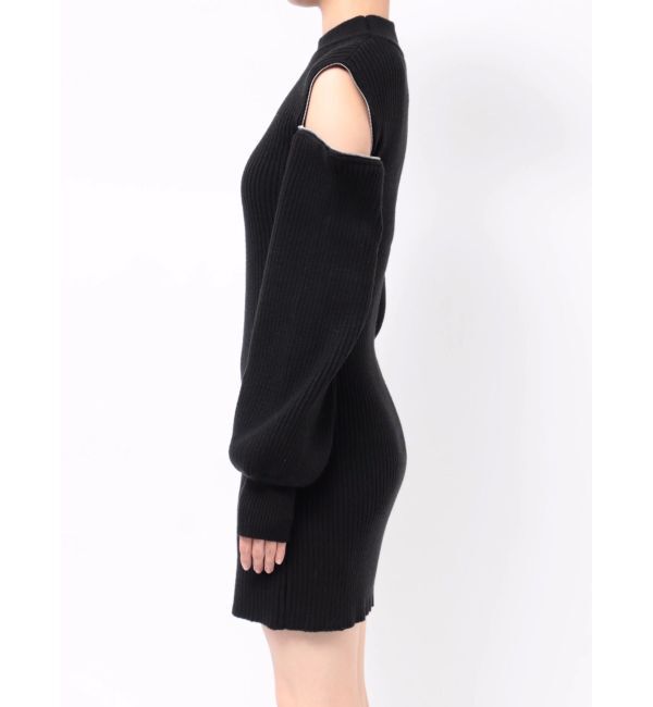 EMODA「オープンショルダーミニワンピース」|ワンピース|