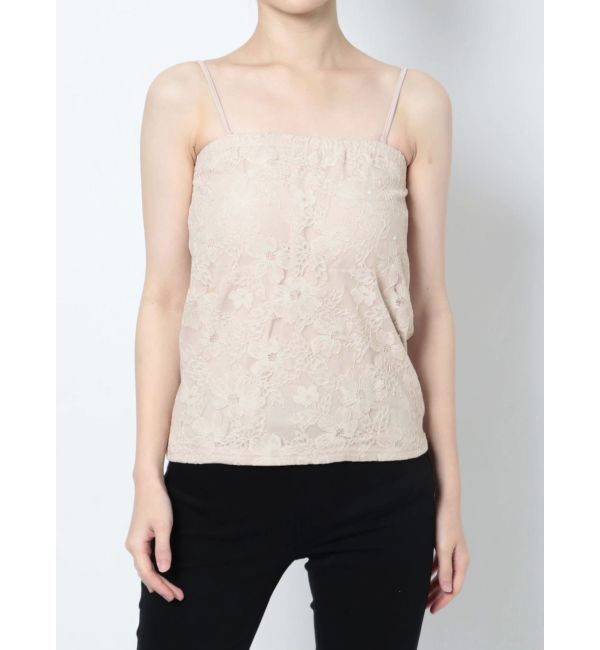 MERCURYDUO「2WAYカップ付レースベアインナー」|チューブトップ|