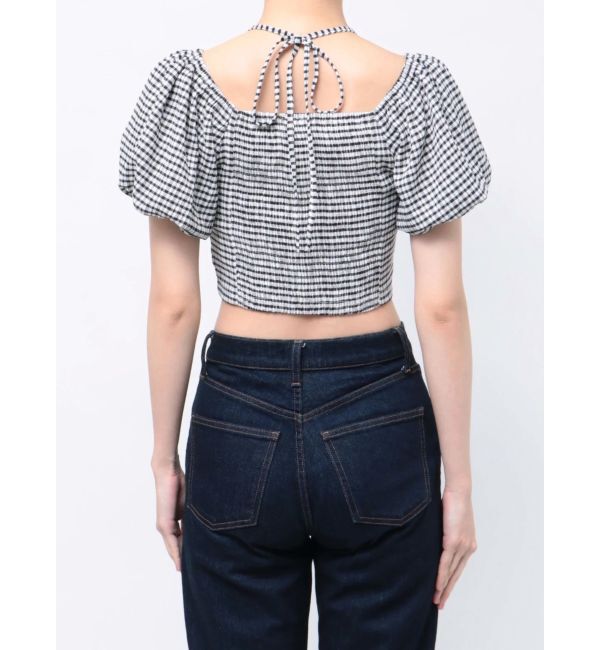 MERCURYDUO「クロップドシャーリングカットソー」|Tシャツ・カットソー|