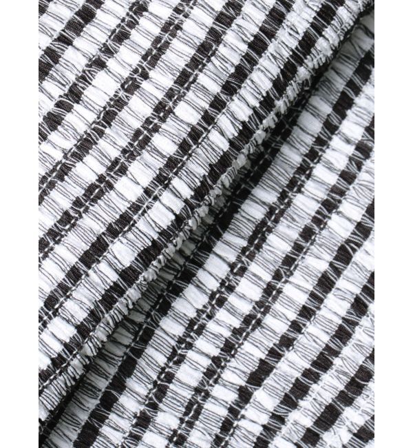 MERCURYDUO「クロップドシャーリングカットソー」|Tシャツ・カットソー|