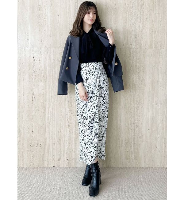 MERCURYDUO「【WEB限定カラーあり】アシメタックナロースカート」|スカート|