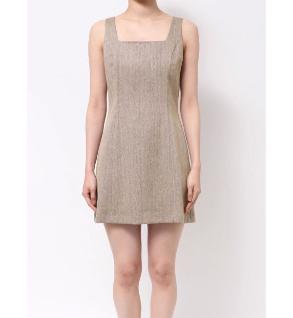 MERCURYDUO「ヘリンボーンタイトミニジャンスカ」|ワンピース|