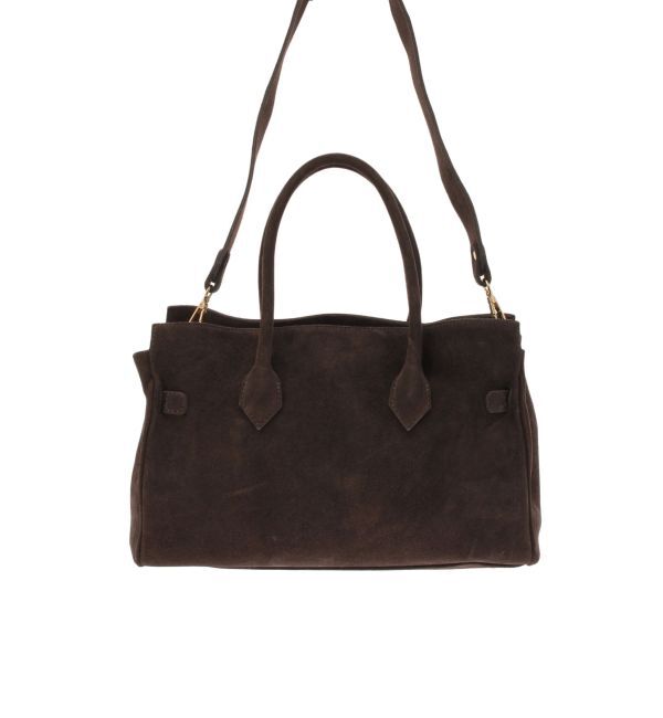 MERCURYDUO「【MILLELA FIRENZE】スエードハンドバッグ」|ハンドバッグ|