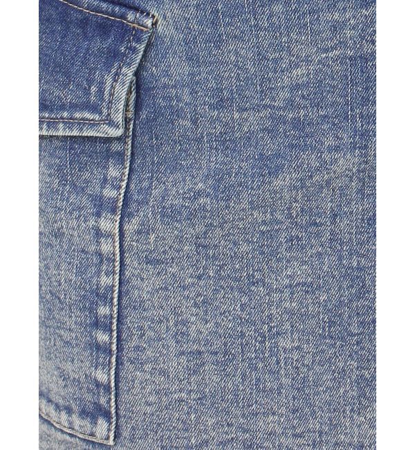 MURUA「ラップ風ミニスカート」|台形|