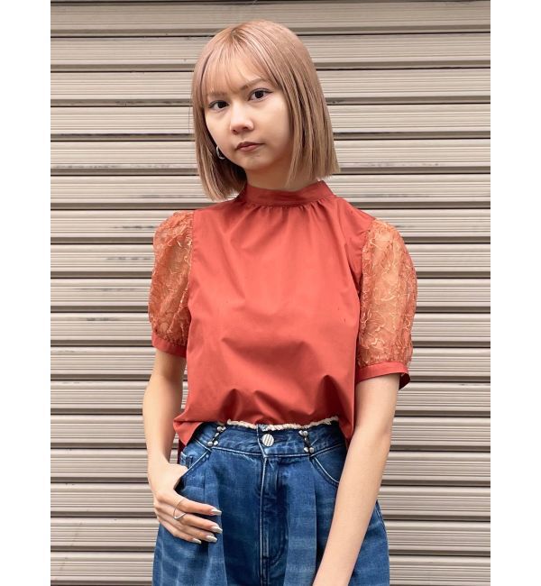 MURUA「レーススリーブブラウス」|シャツ・ブラウス|