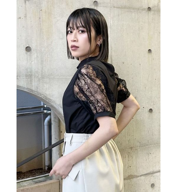 MURUA「レーススリーブブラウス」|シャツ・ブラウス|
