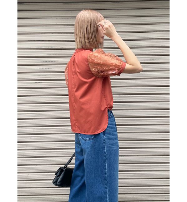 MURUA「レーススリーブブラウス」|シャツ・ブラウス|