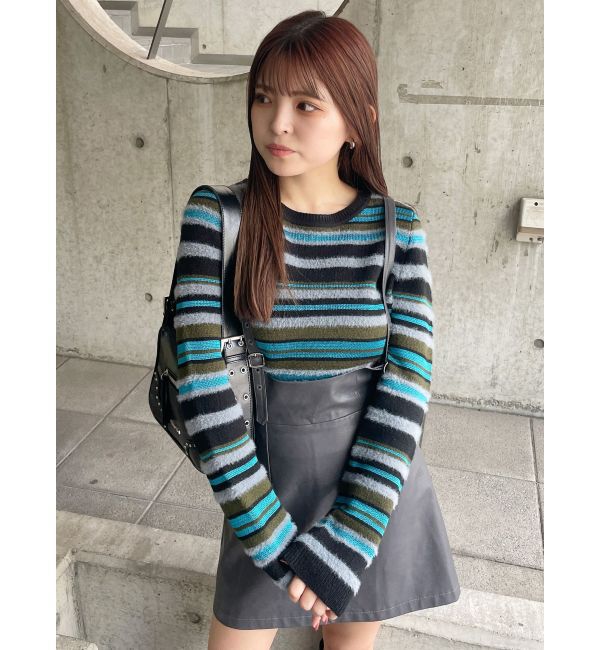 MURUA「シャギーミックスニット」|ニット・セーター|