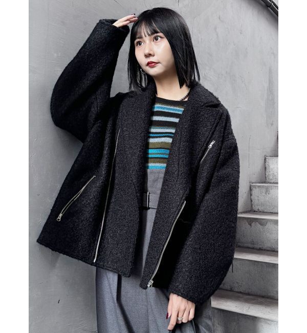 MURUA「シャギーミックスニット」|ニット・セーター|