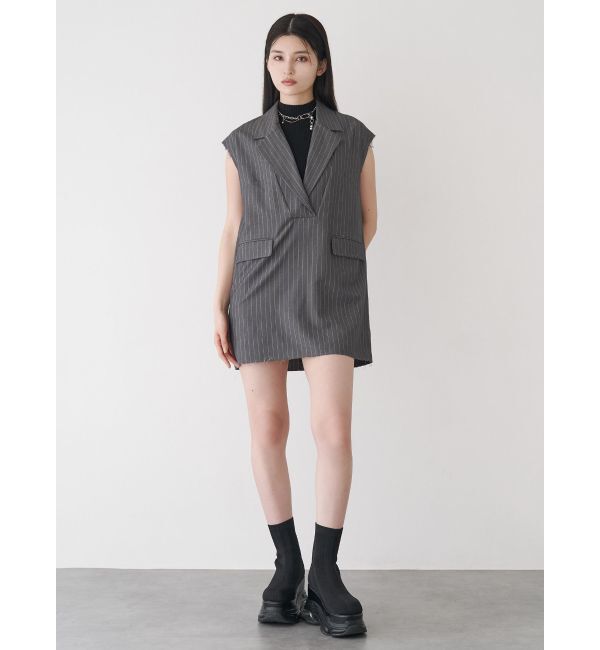 MURUA「2wayカットオフミニワンピース」|ワンピース|