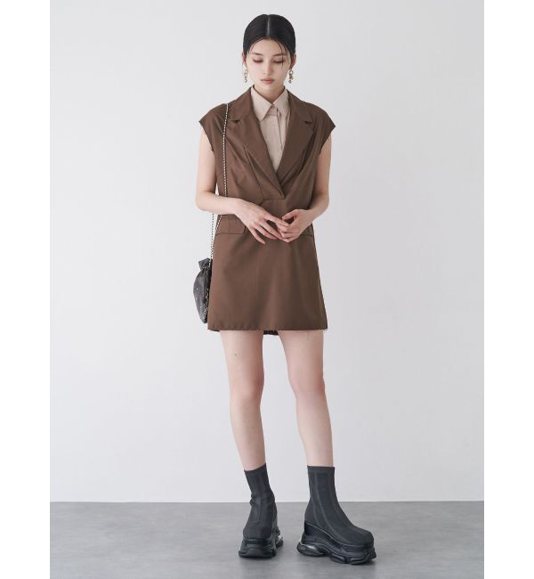 MURUA「2wayカットオフミニワンピース」|ワンピース|