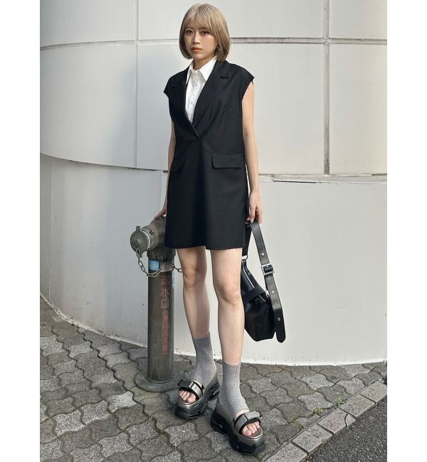 MURUA「2wayカットオフミニワンピース」|ワンピース|