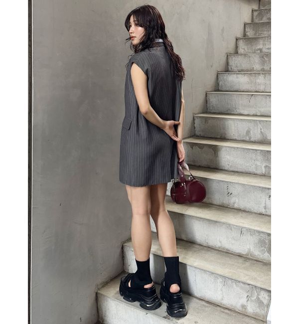 MURUA「2wayカットオフミニワンピース」|ワンピース|