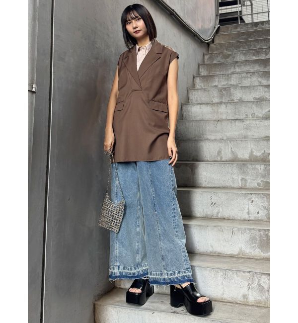 MURUA「2wayカットオフミニワンピース」|ワンピース|