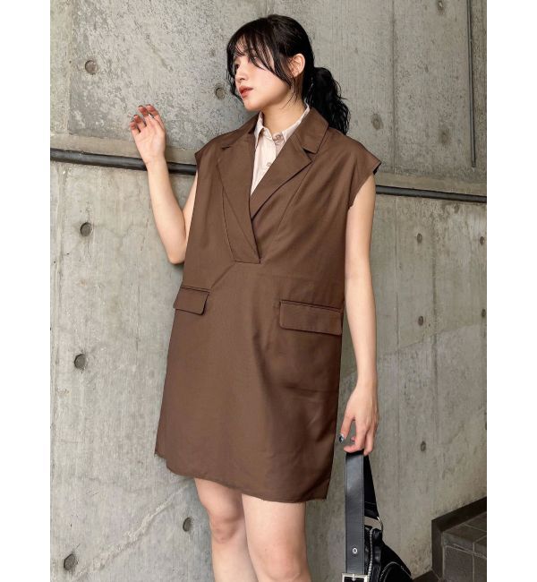 MURUA「2wayカットオフミニワンピース」|ワンピース|