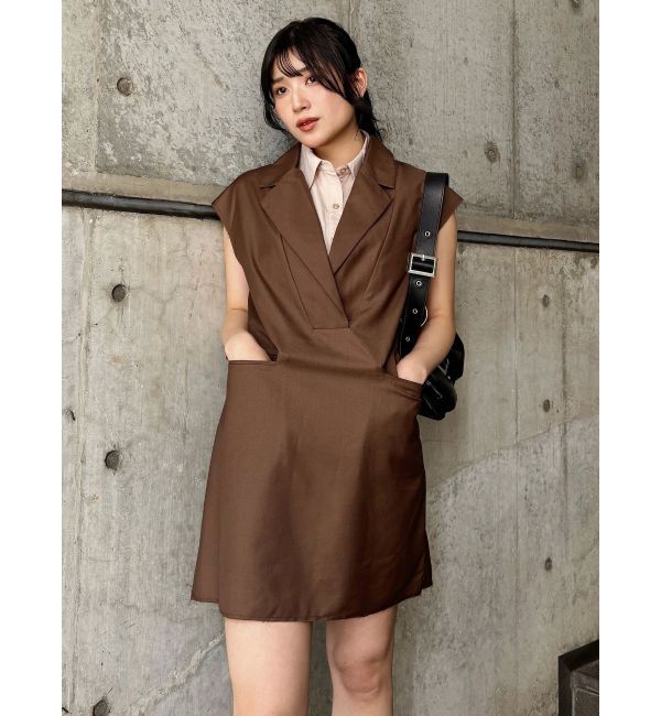 MURUA「2wayカットオフミニワンピース」|ワンピース|