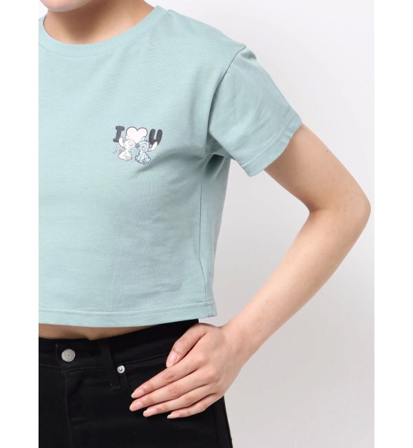 MURUA「【スティッチコラボ】グラデーショントロピカルTシャツ」|Tシャツ・カットソー|