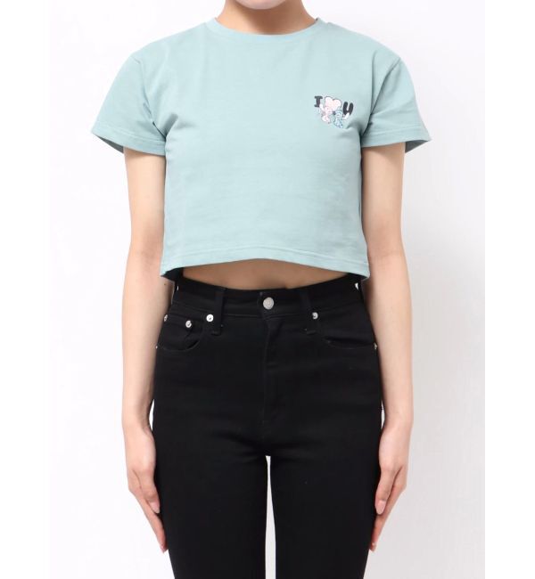 MURUA「【スティッチコラボ】グラデーショントロピカルTシャツ」|Tシャツ・カットソー|