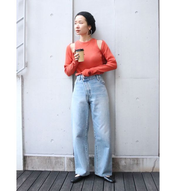 Ungrid「【WEB限定】レイヤードフィットロングスリーブTee」|Tシャツ・カットソー|