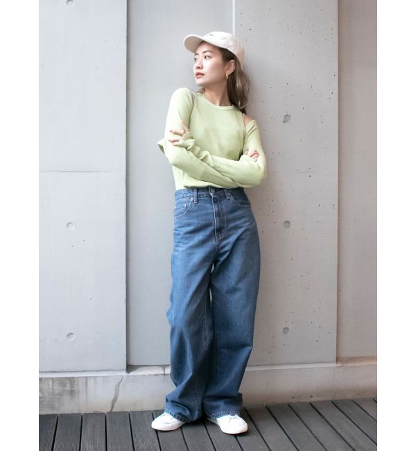 Ungrid「【WEB限定】レイヤードフィットロングスリーブTee」|Tシャツ・カットソー|