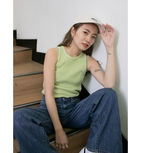 Ungrid「【WEB限定】レイヤードフィットロングスリーブTee」|Tシャツ・カットソー|