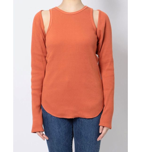 Ungrid「【WEB限定】レイヤードフィットロングスリーブTee」|Tシャツ・カットソー|