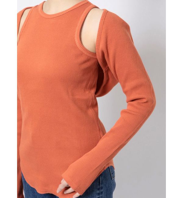 Ungrid「【WEB限定】レイヤードフィットロングスリーブTee」|Tシャツ・カットソー|