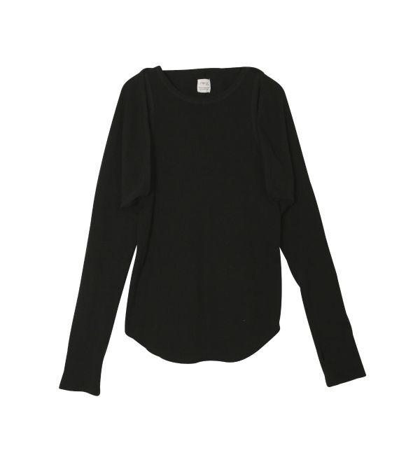 Ungrid「【WEB限定】レイヤードフィットロングスリーブTee」|Tシャツ・カットソー|