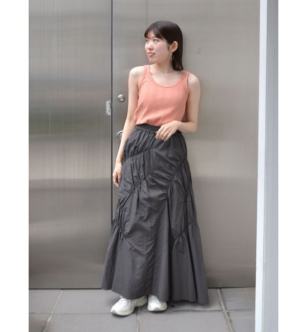 Ungrid「ランダムテレコタンクトップ」|Tシャツ・カットソー|