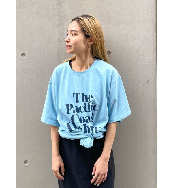 Ungrid「ヴィンテージウォッシュロゴビッグTee」|Tシャツ・カットソー|