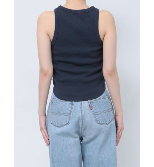 Ungrid「ロゴアメスリショートタンクトップ」|Tシャツ・カットソー|