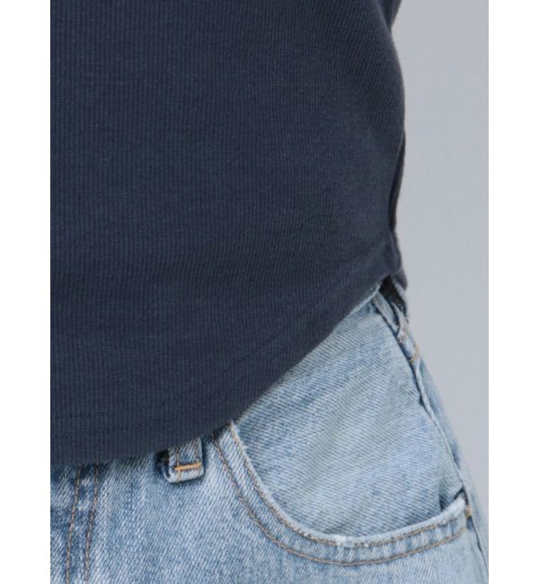 Ungrid「ロゴアメスリショートタンクトップ」|Tシャツ・カットソー|