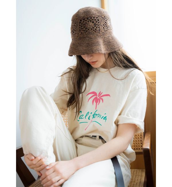 Ungrid「mixta別注 グラフィックロゴTee」|Tシャツ・カットソー|