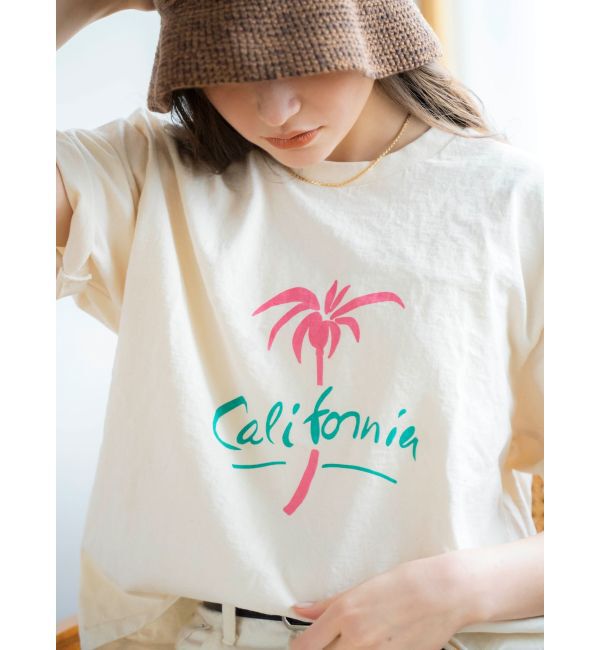 Ungrid「mixta別注 グラフィックロゴTee」|Tシャツ・カットソー|